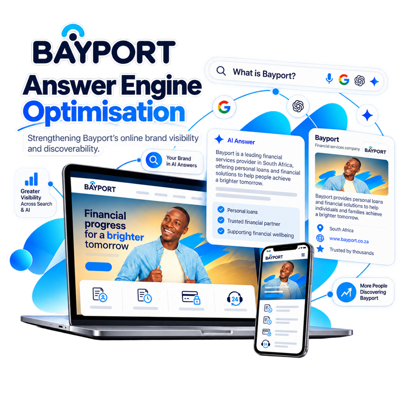 Bayport Answer Engine Optimisation and AI search showcase